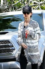 JULIETTE LEWIS Walks Her Dog Out in Los Angeles 03/12/2016