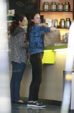 JULIETTE LEWSI at Earthbar in West Hollywood 03/23/2016