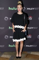 KALEY CUOCO at 33rd Annual Paleyfest Los Angeles "The Big Bang Theory" in Hollywood 03/16/2016
