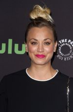 KALEY CUOCO at 33rd Annual Paleyfest Los Angeles "The Big Bang Theory" in Hollywood 03/16/2016