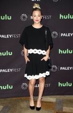 KALEY CUOCO at 33rd Annual Paleyfest Los Angeles "The Big Bang Theory" in Hollywood 03/16/2016