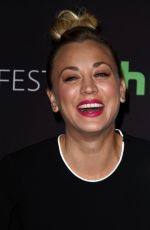 KALEY CUOCO at 33rd Annual Paleyfest Los Angeles "The Big Bang Theory" in Hollywood 03/16/2016