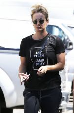 KALEY CUOCO Out and About in SHerman Oaks 03/16/2016