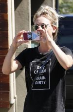KALEY CUOCO Out and About in SHerman Oaks 03/16/2016