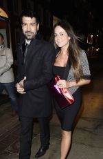 KAREN DANCZUK at Elgato Negro Tapas Restaurant in Manchester 02/29/2016