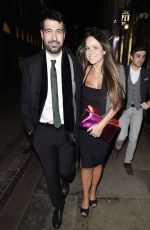 KAREN DANCZUK at Elgato Negro Tapas Restaurant in Manchester 02/29/2016