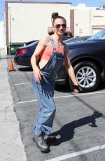 KARINA SMIRNOFF at DWTS Studios in Hollywood 03/26/2016