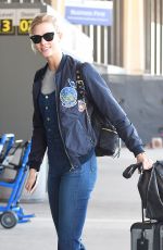 KARLIE KLOSS at Newark Internatinal Airport 03/18/2016