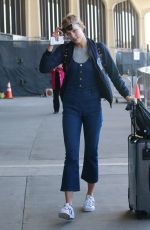 KARLIE KLOSS Heading to JFK Airport in New York 03/18/2016