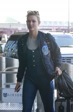 KARLIE KLOSS Heading to JFK Airport in New York 03/18/2016