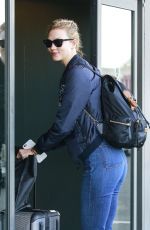 KARLIE KLOSS Heading to JFK Airport in New York 03/18/2016