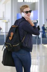 KARLIE KLOSS Heading to JFK Airport in New York 03/18/2016