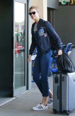 KARLIE KLOSS Heading to JFK Airport in New York 03/18/2016