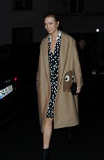 KARLIE KLOSS Leaves Dior Afterparty in Paris 03/04/2016