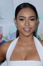 KARREUCHE TRAN at The Perfect Match Premiere in Hollywood 03/07/2016