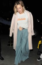 KATE HUDSON Arrives at Connaught Hotel in London 03/04/2016