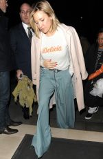 KATE HUDSON Arrives at Connaught Hotel in London 03/04/2016