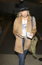 KATE HUDSON Arrives at LAX Airport in Los Angeles 03/06/2016