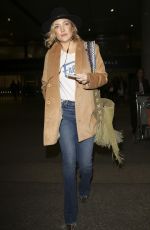 KATE HUDSON Arrives at LAX Airport in Los Angeles 03/06/2016