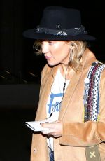 KATE HUDSON Arrives at LAX Airport in Los Angeles 03/06/2016