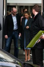 KATE HUDSON at a News Paper Publishing Company in Berlin 03/02/2016