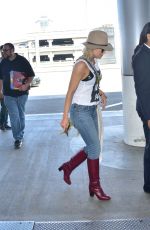 KATE HUDSON at LAX Airport in Los Angeles 02/29/2016