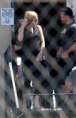 KATE HUDSON at wild Card Boxing in Los Angeles 03/29/2016