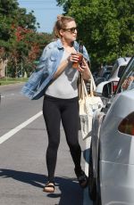 KATE HUDSON Leaves a Yoga Class in Brentwood 03/17/2016