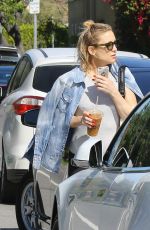 KATE HUDSON Leaves a Yoga Class in Brentwood 03/17/2016