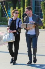 KATE MARA and Jamie Bell Leaves a Book Store in West Hollywood 02/29/2016