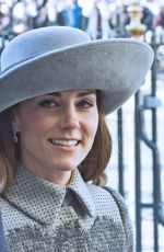 KATE MIDDLETON at Commonwealth Observance Day Service in London 03/14/2016