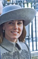 KATE MIDDLETON at Commonwealth Observance Day Service in London 03/14/2016