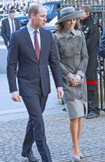 KATE MIDDLETON at Commonwealth Observance Day Service in London 03/14/2016