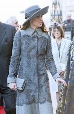 KATE MIDDLETON at Commonwealth Observance Day Service in London 03/14/2016