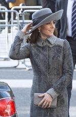 KATE MIDDLETON at Commonwealth Observance Day Service in London 03/14/2016