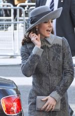 KATE MIDDLETON at Commonwealth Observance Day Service in London 03/14/2016