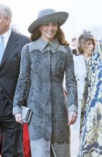 KATE MIDDLETON at Commonwealth Observance Day Service in London 03/14/2016