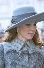 KATE MIDDLETON at Commonwealth Observance Day Service in London 03/14/2016