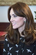 KATE MIDDLETON at Kensington Palace in London 03/10/2016
