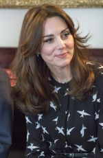 KATE MIDDLETON at Kensington Palace in London 03/10/2016