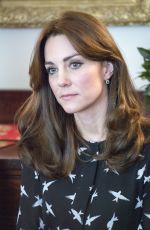 KATE MIDDLETON at Kensington Palace in London 03/10/2016