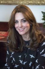 KATE MIDDLETON at Kensington Palace in London 03/10/2016