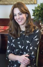 KATE MIDDLETON at Kensington Palace in London 03/10/2016