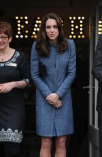 KATE MIDDLETON Opens New East Anglia Childrens Hospice in London 03/18/2016