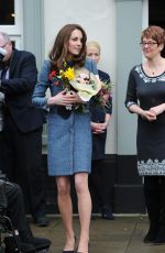 KATE MIDDLETON Opens New East Anglia Childrens Hospice in London 03/18/2016