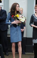 KATE MIDDLETON Opens New East Anglia Childrens Hospice in London 03/18/2016