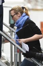 KATE WINSLET Arrives on the Set of 
