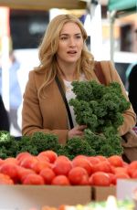 KATE WINSLET on the Set of 