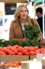 KATE WINSLET on the Set of 