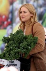 KATE WINSLET on the Set of 